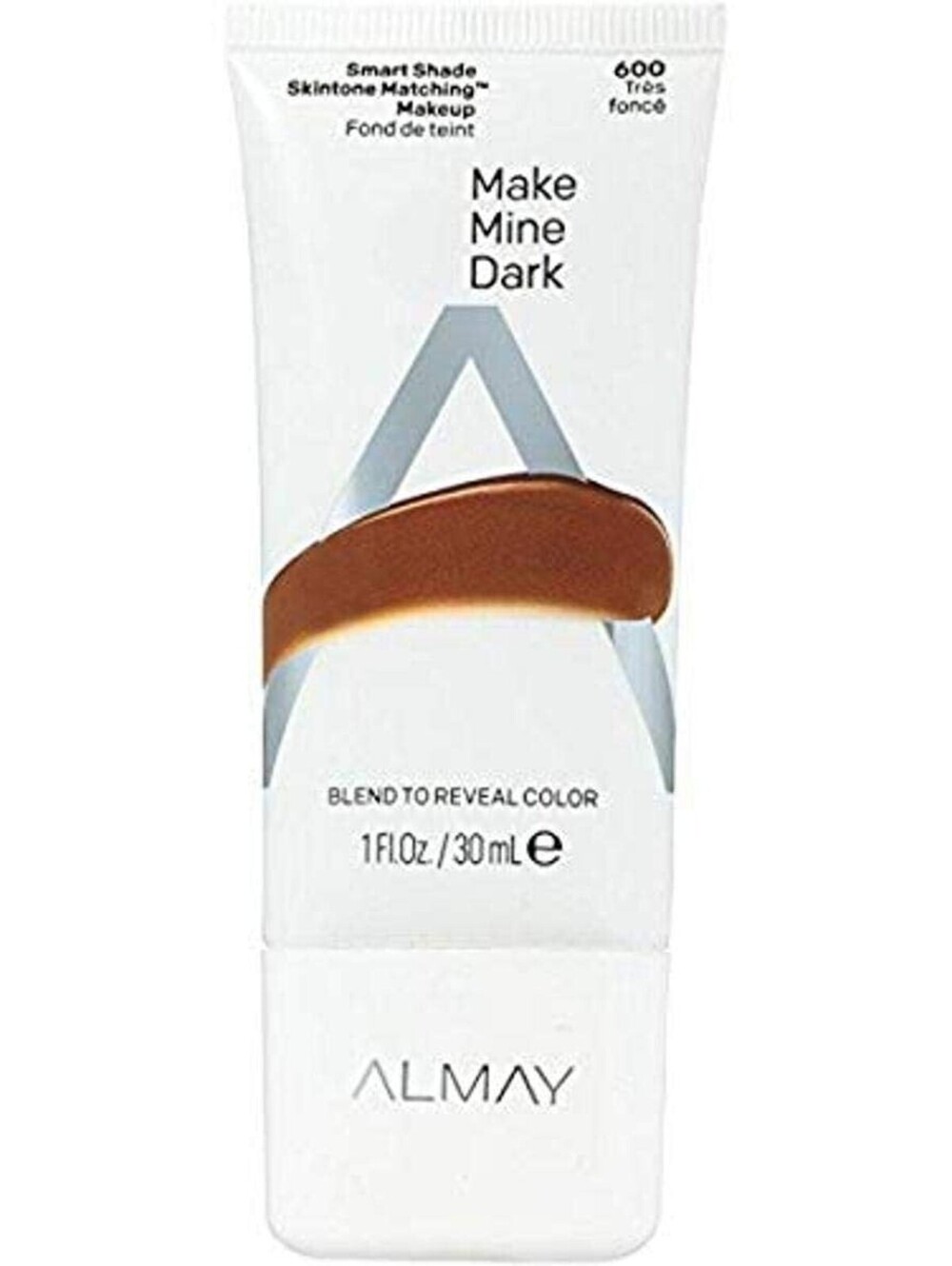 NEW Almay Smart Shade Skintone Matching Makeup, 600 Make Mine Dark